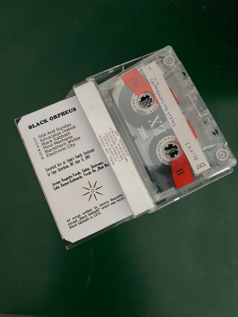 inside of black orpheus minus tape